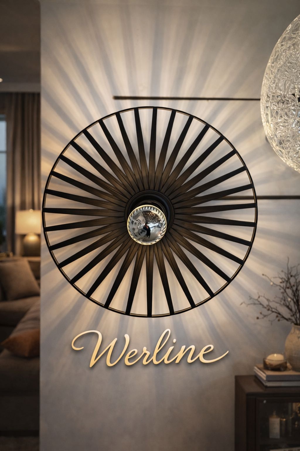Бра настенный Werline E14, черный