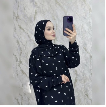 Намазник Muslima style черный