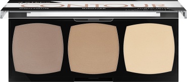 Catrice 3 Steps To Contour Palette румяна, бронзер, хайлайтер 010