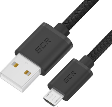 Кабель GCR USB Type-A - microUSB B 0.5 м