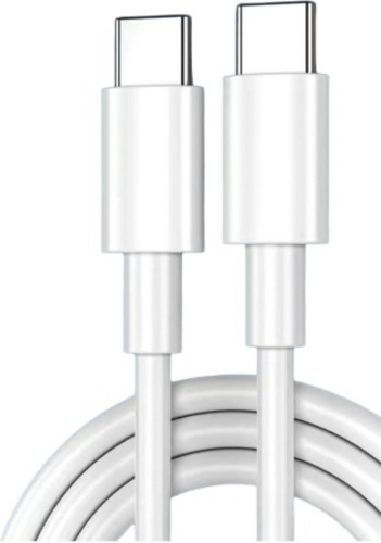 Кабель USB TypeC (M), 1 м, белый