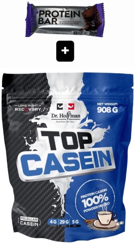 Dr.Hoffman Casein Капучино +батончик Shagi кофе 908 г