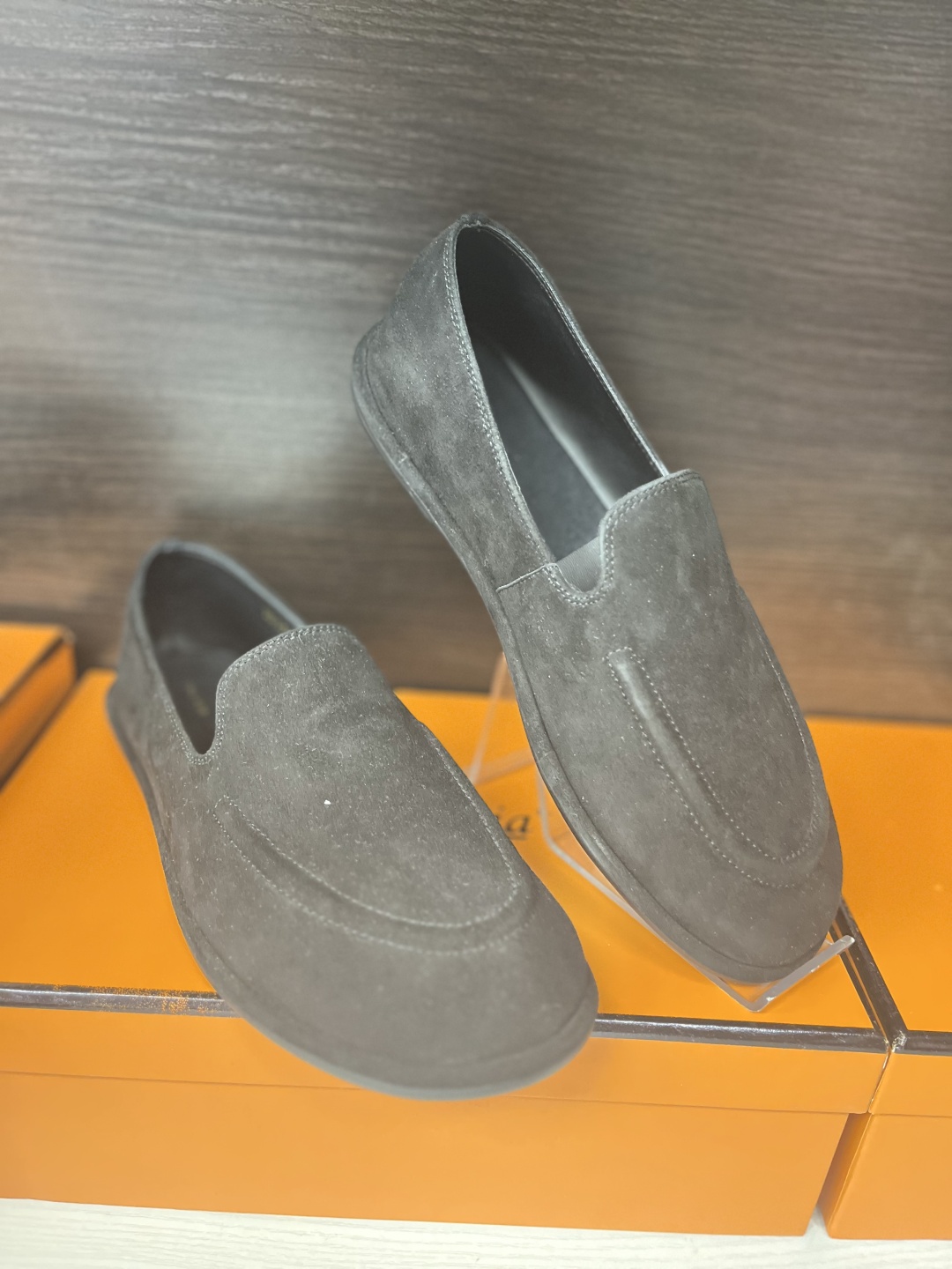 Мокасины черный