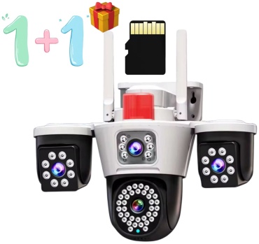 Sulim камера видеонаблюдения GW-D40E-WiFi -1+подарок, 8MP, расширение 1920x1080