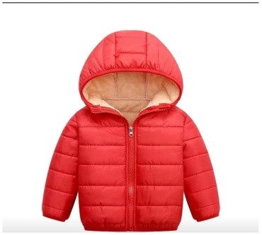 Пуховик Fashion Fashion красный