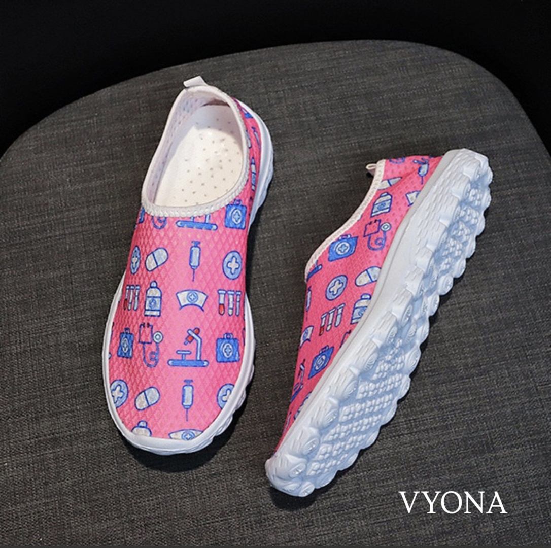 Слипоны VYONA розовый