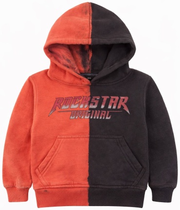 Худи Rockstore коричневый, оранжевый