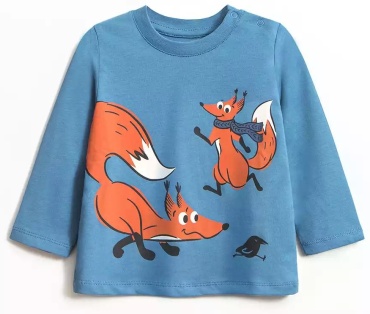 Лонгслив Vulpes синий