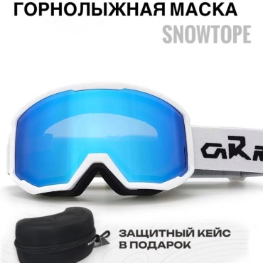 SNOWTOPE Маска горнолыжная белый размер 185/95