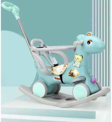 Качалка NaZar kids Многофункциональная детская каталка зеленый
