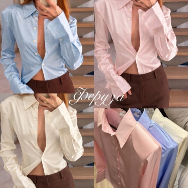 Рубашка NUR Collection светло-розовый