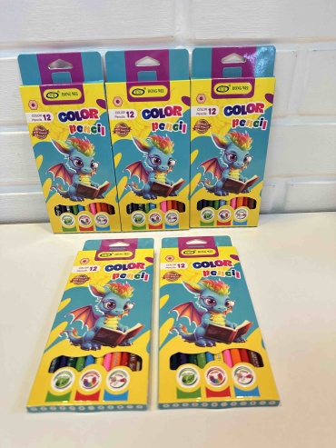 Цветные Карандаши 12шт Color pencil