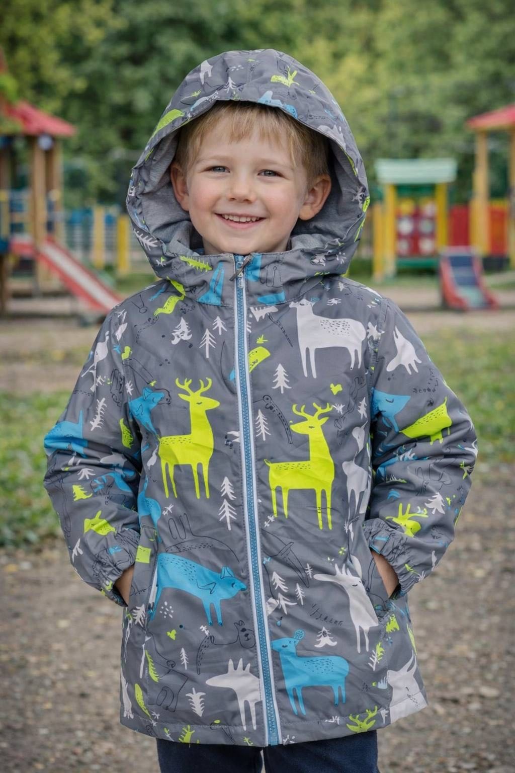 Ветровка синий