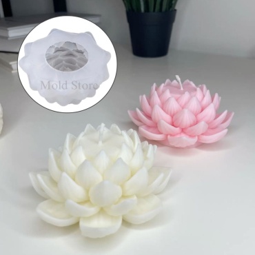 Молд Mold Store Молд Лотос свеча силикон