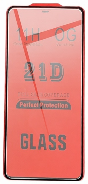 Стекло для Samsung Galaxy A11 21D черный