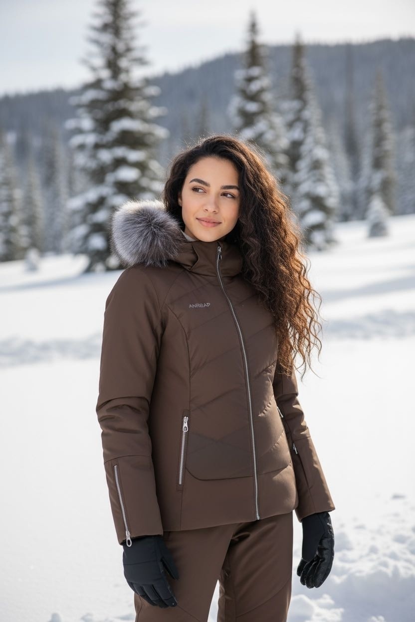 Костюм HIGH EXPERIENCE RH65089 коричневый 42