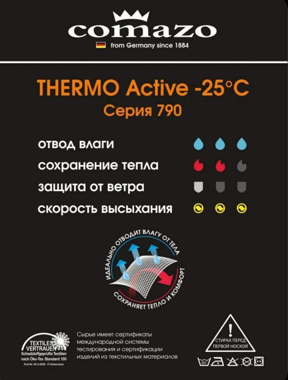 Кальсоны COMAZO серый