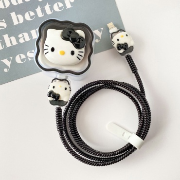 Чехол Black kitty прозрачный