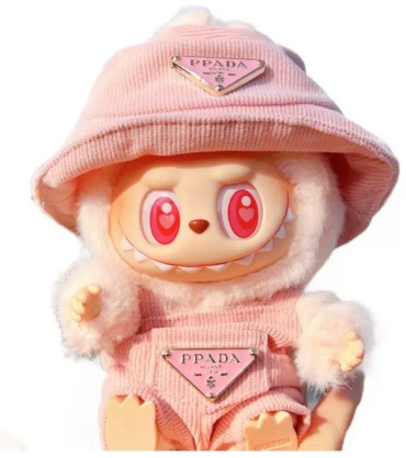 Игрушка-подвеска Labubu, 17 см