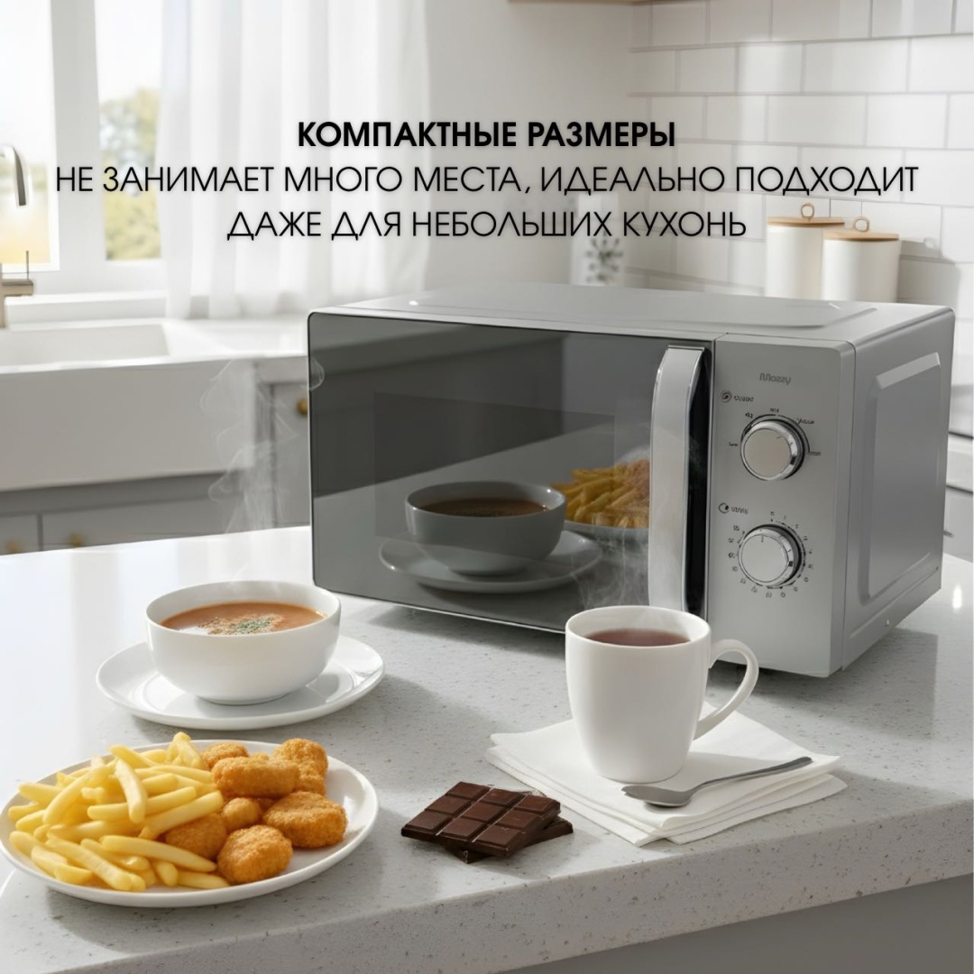 Микроволновая печь MOZZY TT-CK612 серый