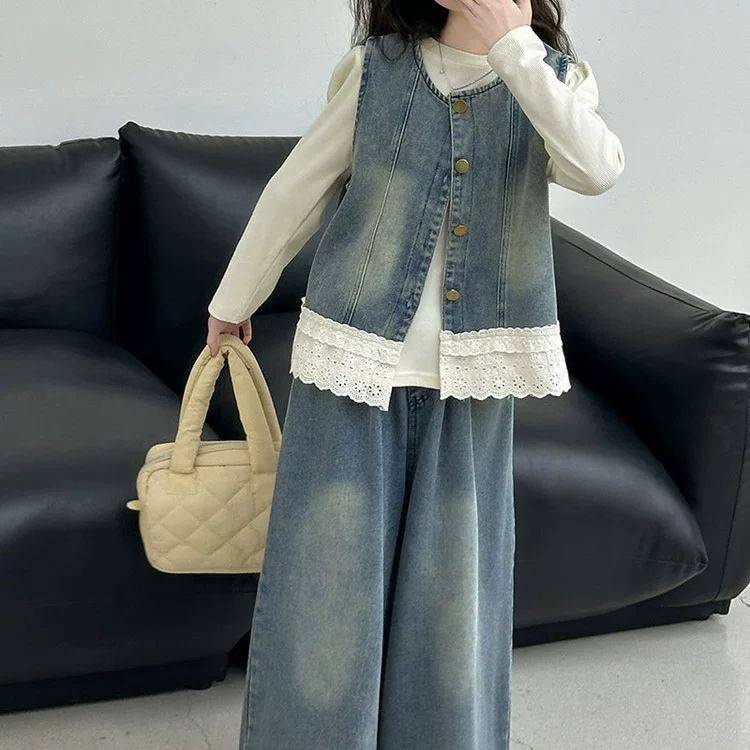 Комплект синий, белый