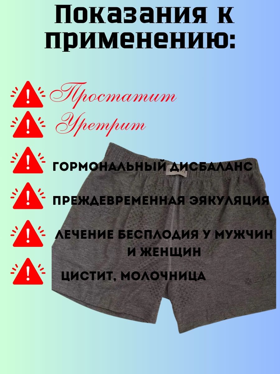 Трусы Gemmove синий