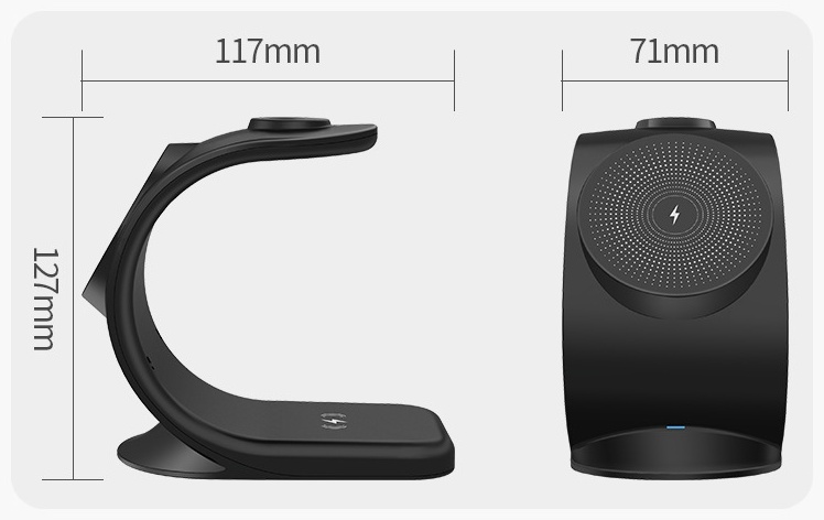 Зарядное устройство MDHL WXC004 USB Type-C черный