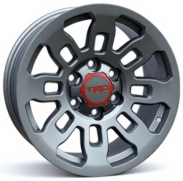 TRD 1262 8x17/6x139.7 D106.1 ET15 4 диска серый
