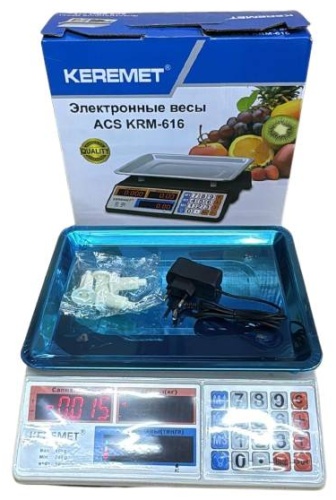 Торговые весы Keremet KRM-616