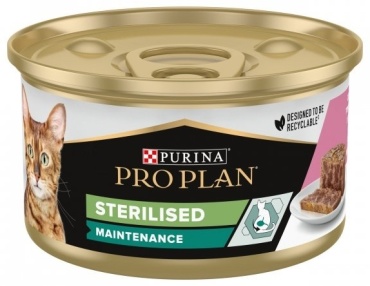 Корм PRO PLAN паштет лосось, тунец 85 г 1 шт