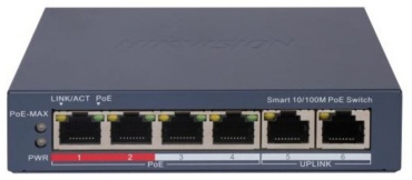 Коммутатор Hikvision DS-3E1106P-EI