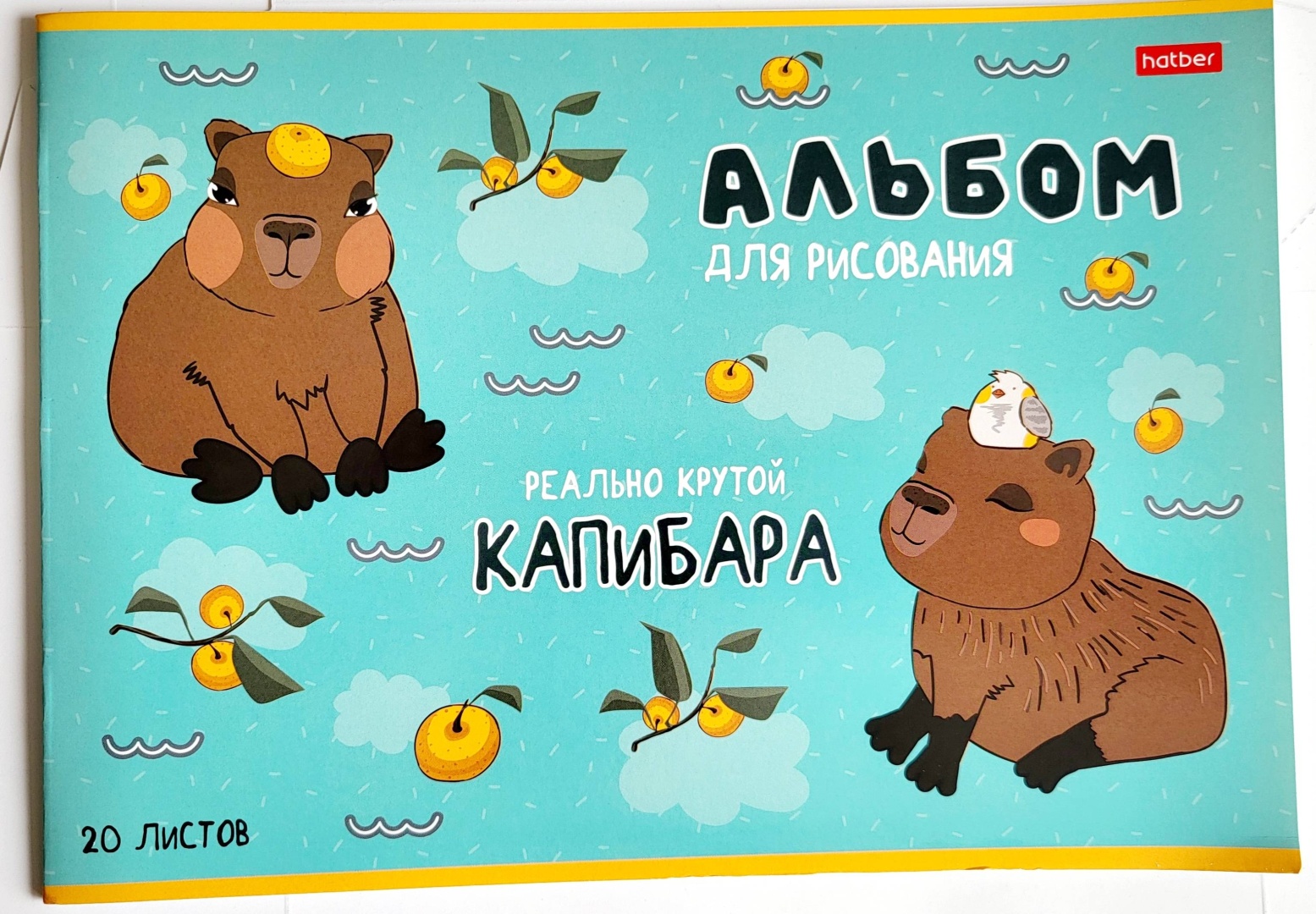 Альбом для рисования Капибара