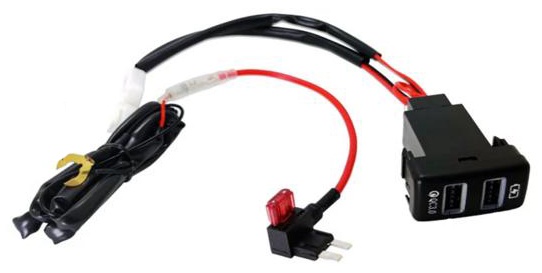 Зарядное устройство ZARUSB2 USB черный
