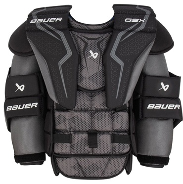 Нагрудник Bauer S23 GSX серый, черный L