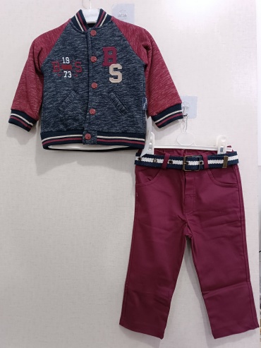 Комплект Baby Small бордовый