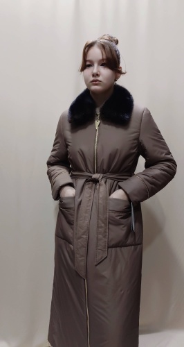 Пальто AA.COLLECTION коричневый