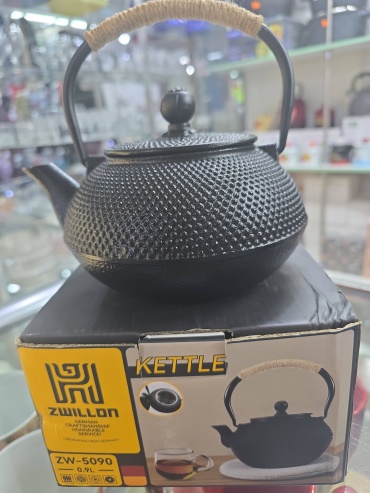 Чайник Kettle Заварочный Чайник Kettle 0,9л 0.9 л, чугун
