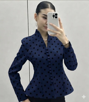 Пиджак ASA style темно-синий
