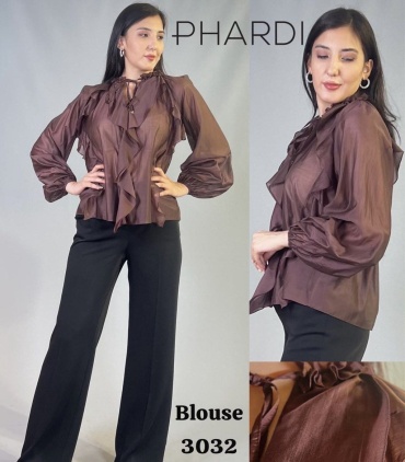 Блузка PHARDI коричневый