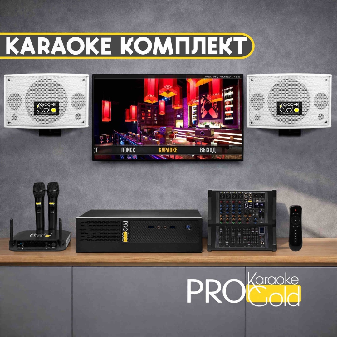 Pro-karaoke Gold белый