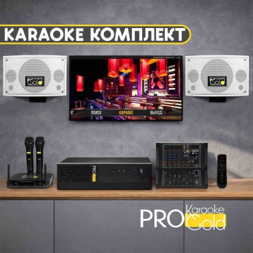 Караоке-система Pro-karaoke Gold белый