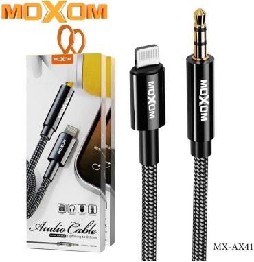 Кабель Moxom 3.5 mm jack - Lightning