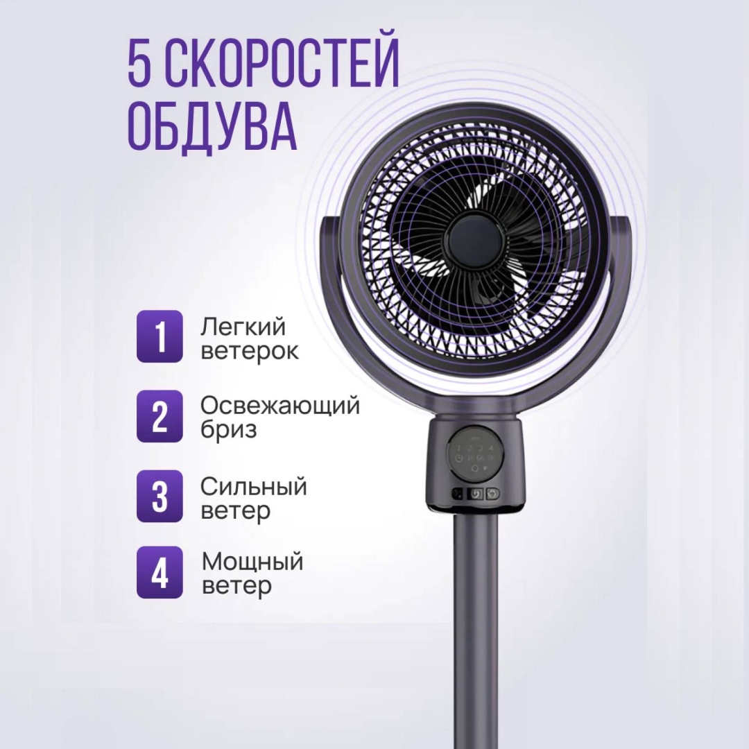 Вентилятор 3D AIR черный