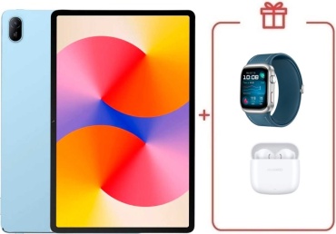 Планшет Huawei MatePad SE AGS6-W09 11 дюйм 8 Гб/128 Гб голубой + подарок