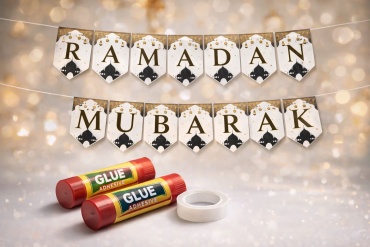 Растяжка Ramadan Mubarak