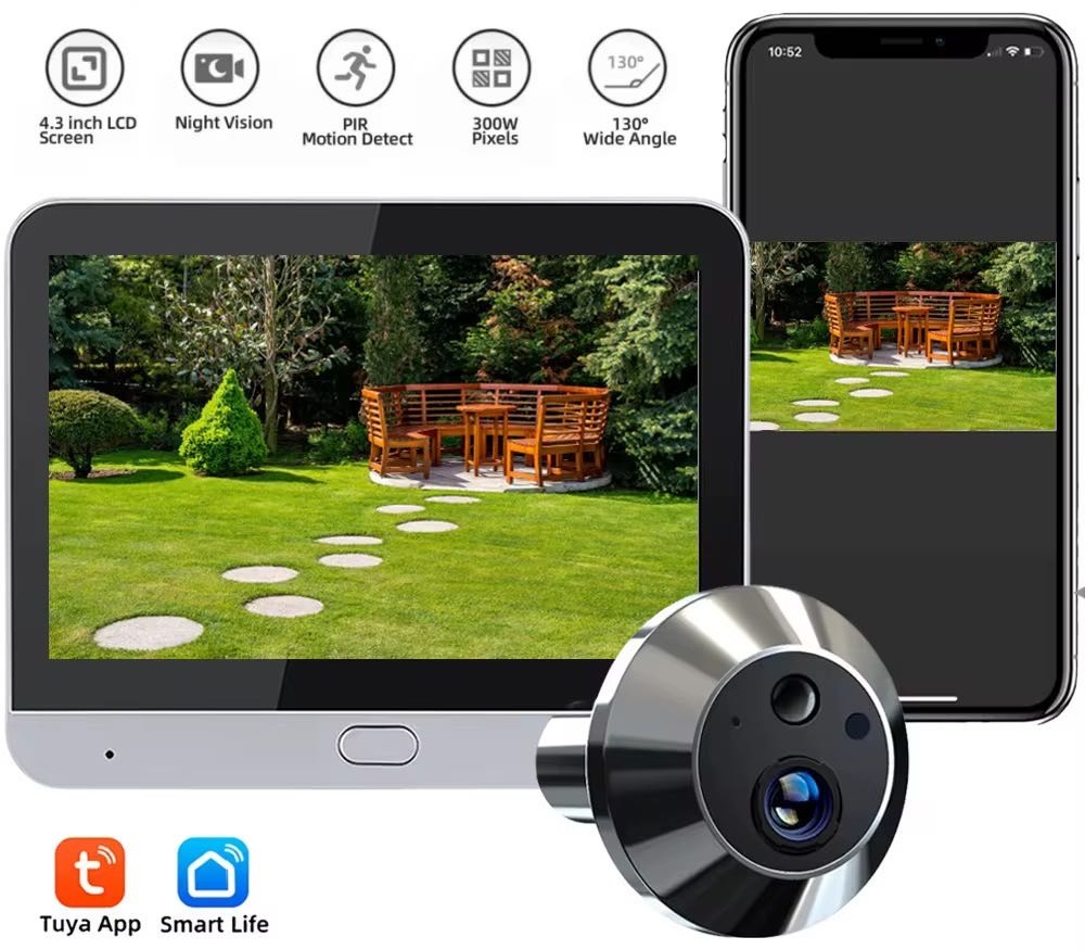 Дверной глазок Smart Tech 300PA
