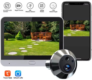 Дверной глазок Smart Tech 300PA
