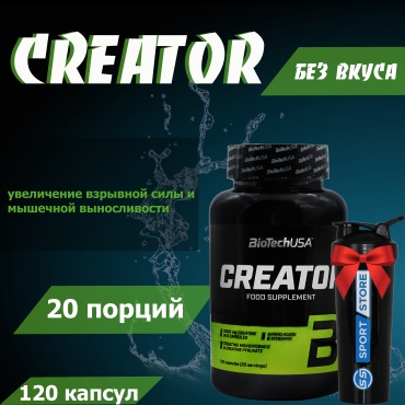Креатин BioTech USA Creator 1 г 120