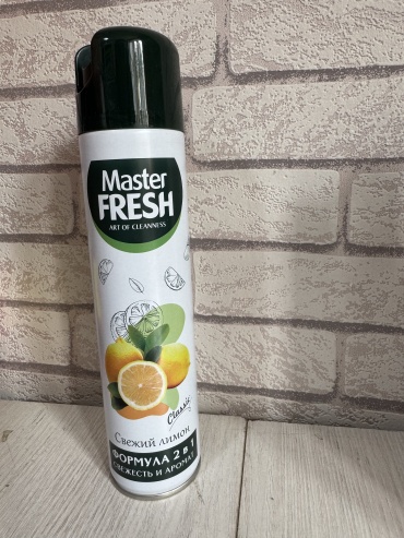 Аэрозоль Master Fresh Свежий лимон 300 мл
