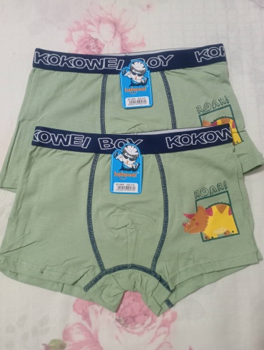 Боксеры Elmas kids синий, хаки
